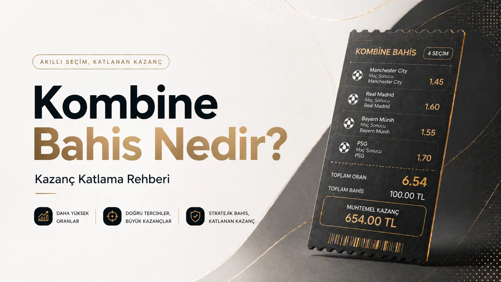 Kombine Bahis Nedir? Kazanç Katlama Rehberi